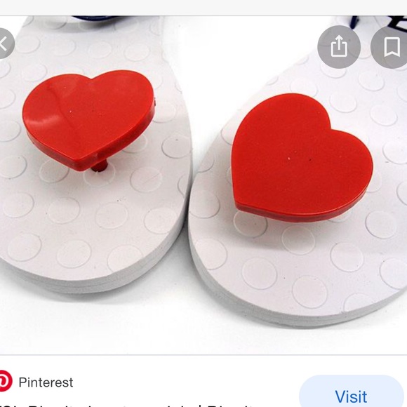 *ISO* YSL BIARRITZ HEART SANDAL - Picture 5 of 5